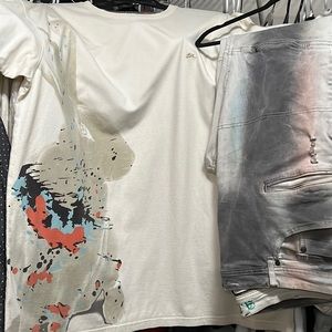 Set 2 piece or single item shirt 4x , pants 42 . Great condition dry clean only.